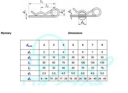 ZAWLECZKA PODWÓJNA AN76 4*100MM