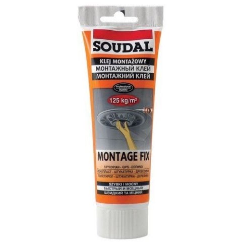 KLEJ MONTAŻOWY MONTAGE FIX 250ML