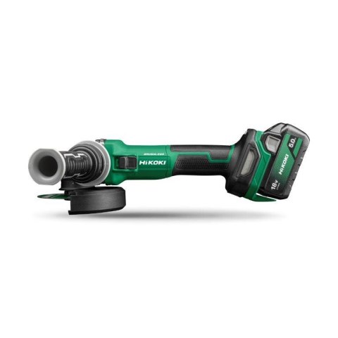 SZLIFIERKA KĄTOWA AKUMULATOROWA 125MM 18V 2*5.0AH HITSYSTEM