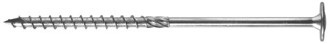 WKRĘT DO DREWNA Z KOŁNIERZEM NA TORX OCYNKOWANY 6*80MM T30