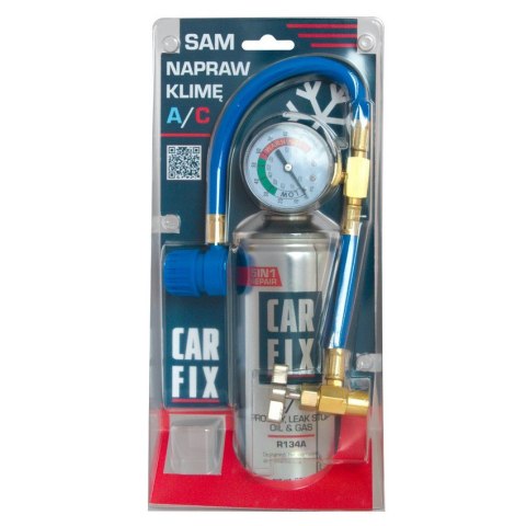 GAZ ZESTAW 5IN1 235G R134A AUTA 1995-2016 + PRZEWÓD CIŚN