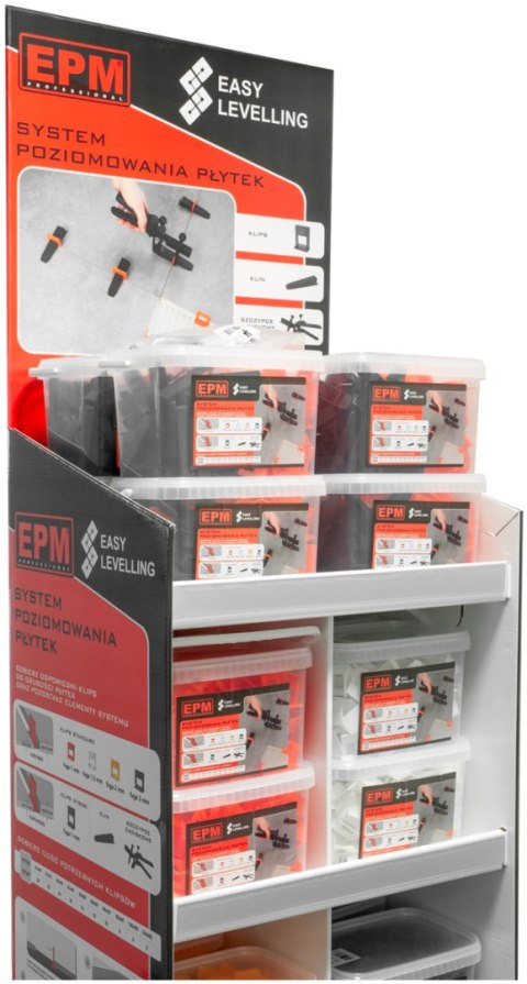 KLIPSY+KLINY SYSTEM UKŁADANIA PŁYTEK EASY LEVELING 150SZ 1MM