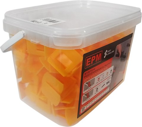 KLIPSY SYSTEM UKŁADANIA PŁYTEK EASY LEVELING 200SZT. 2MM