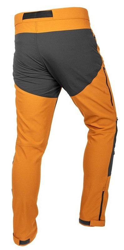 SPODNIE ROBOCZE OUTDOOR 4 WAY STRETCH MUSZTARD-SZARE ROZ XXL
