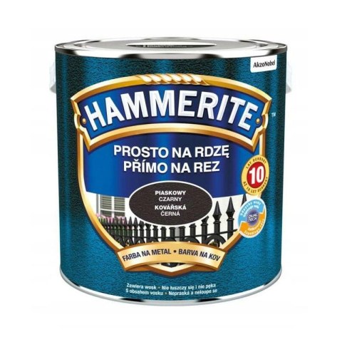 EMALIA HAMMERITE CZARNY PIASKOWY 0,7L