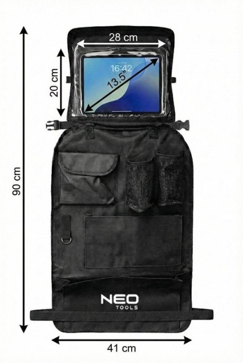 ORGANIZER NA TABLET NA TYLNE SIEDZENIE