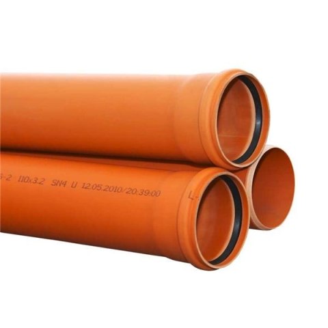 RURA KIELICH ML 200*4.9*3M PVC, SN4 KL. N SPIEN. WAVI-100486