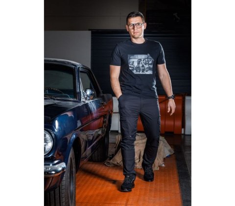 SPODNIE ROBOCZE MIX&MATCH STRETCH CZARNE ROZMIAR L