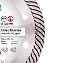 TARCZA DIAMENTOWA GRES MASTER 125*1,4*10*22,23