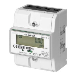 3-FAZOWY LICZNIK ENERGII ELEKTRYCZNEJ 80A MID 4.3
