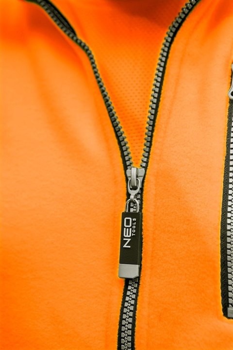 BLUZA POLAROWA OSTRZEGAWCZA POMARAŃCZOWA ROZMIAR XL