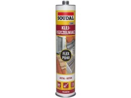 KLEJ USZCZELNIACZ POLIURETANOWY FLEX PU 40 SZARY 300ML