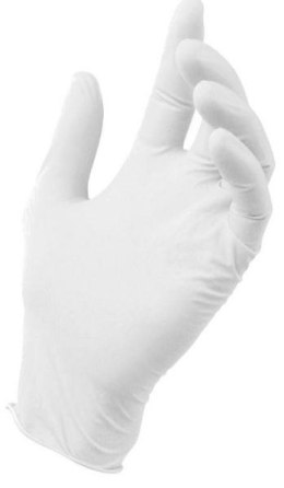 RĘKAWICE LATEXOWE BIAŁE 8% MEDASEPT ROZMIAR XL