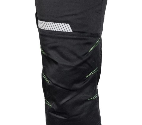 SPODNIE ROBOCZE MIX&MATCH CZARNE ROZMIAR XXL