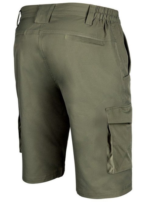 KRÓTKIE SPODENKI MIX&MATCH 2WAY STRETCH ZIELONE ROZMIAR XXL