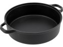 PATELNIA ŻELIWNA GRILLOWA GŁĘBOKA 28CM