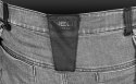 SPODNIE ROBOCZE DENIM WZMOCNIENIA CORDURA, SZARE, ROZ. XL